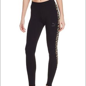 Puma leopard leggings
